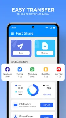 Fast Share Transfer, Share All android App screenshot 2